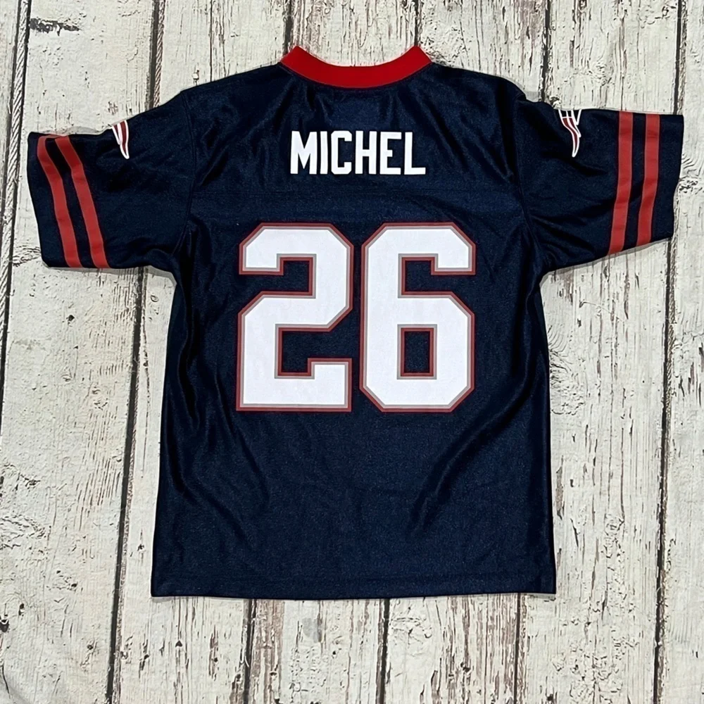 Sony Michel New England Patriots NFL Football Sports Jersey